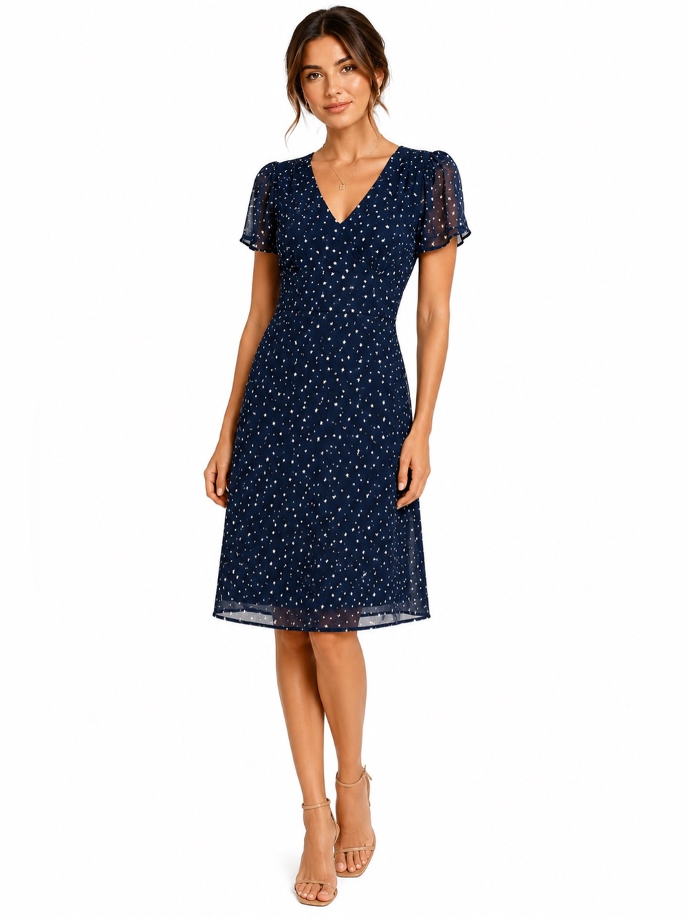 ⭐️RARE Jennifer Meyer x Barneys New York Star Print Dress⭐️